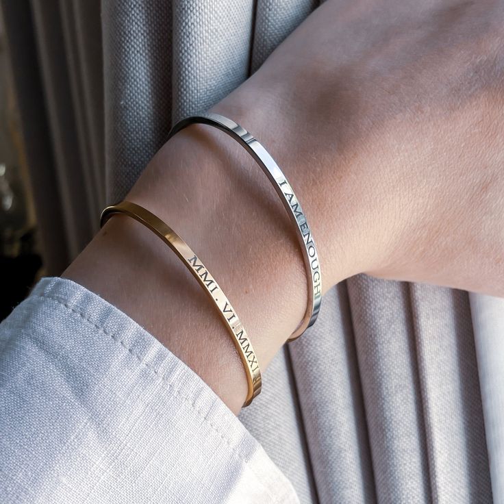 Custom Engraved Cuff Bracelet